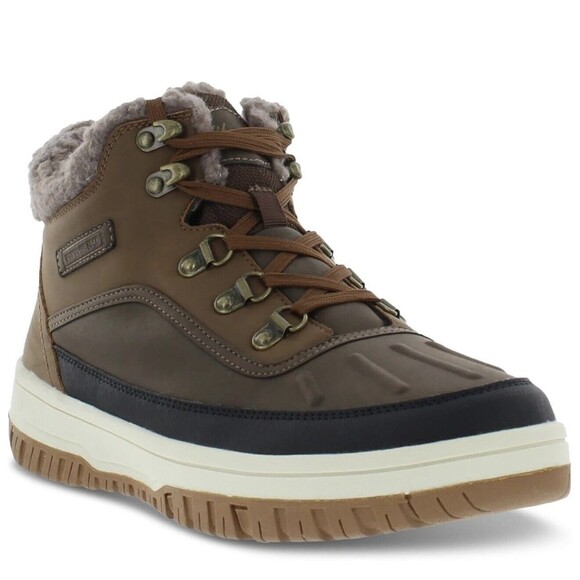 Weather Proof Other - WEATHERPROOF VINTAGEMen's Larry Fleece-Lined Boots, Brown, Size 9